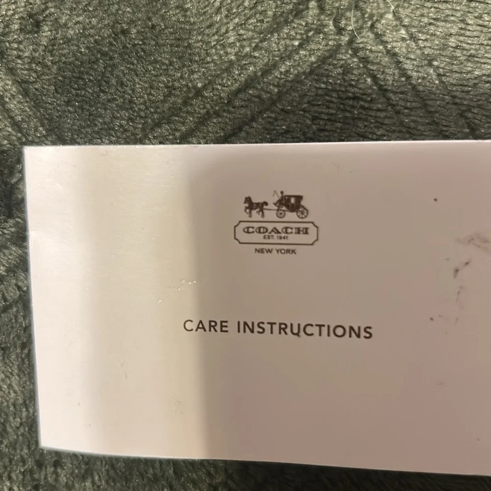 Coach Darcy Bow East West Crossbody Black NWOT - Picture 11 of 12